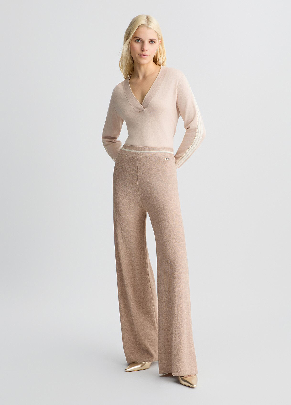 TROUSER W. KNIT
