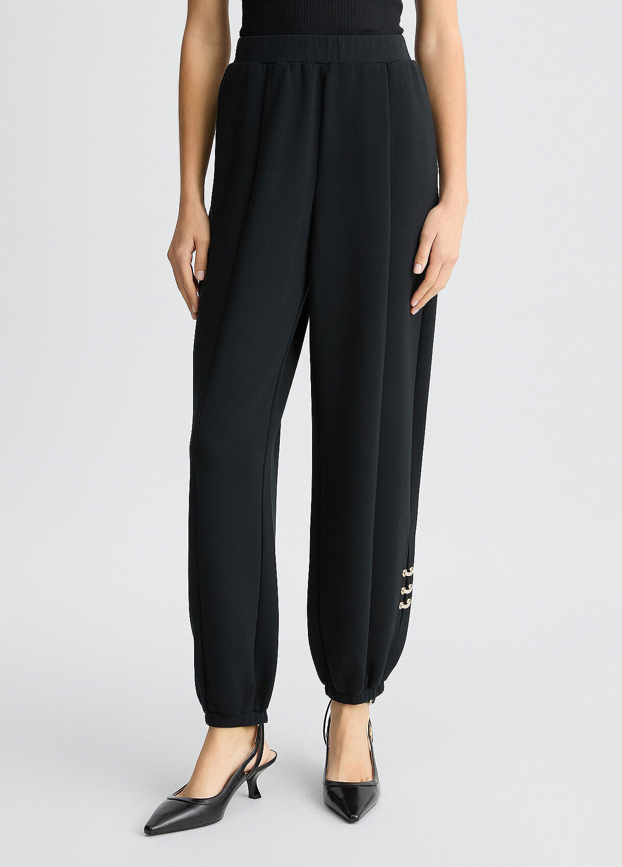 TROUSER W. KNIT