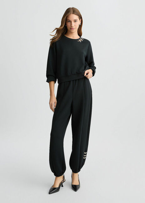 TROUSER W. KNIT