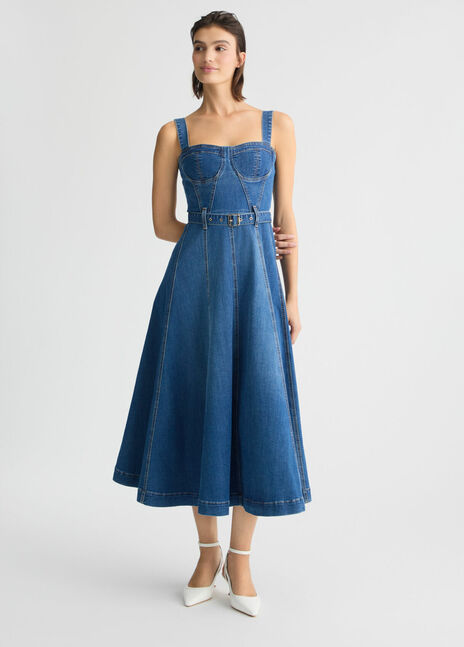 DRESS WOMAN WOVEN