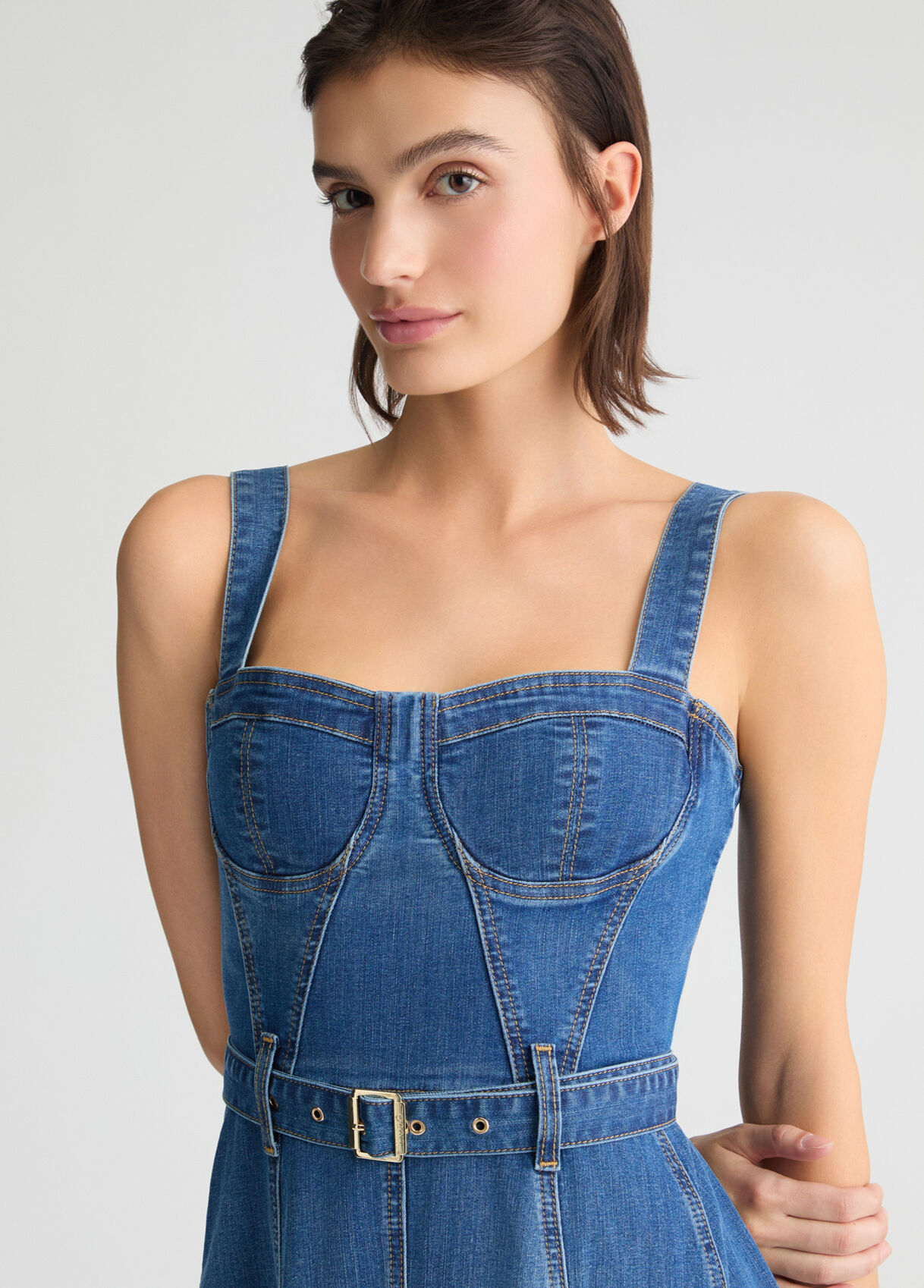 DRESS WOMAN WOVEN