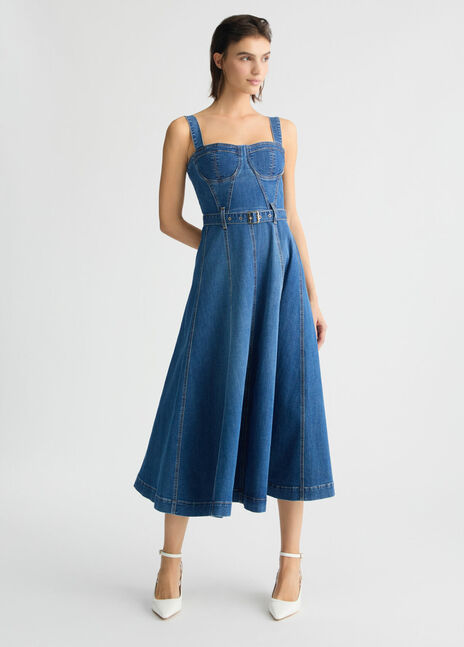 DRESS WOMAN WOVEN
