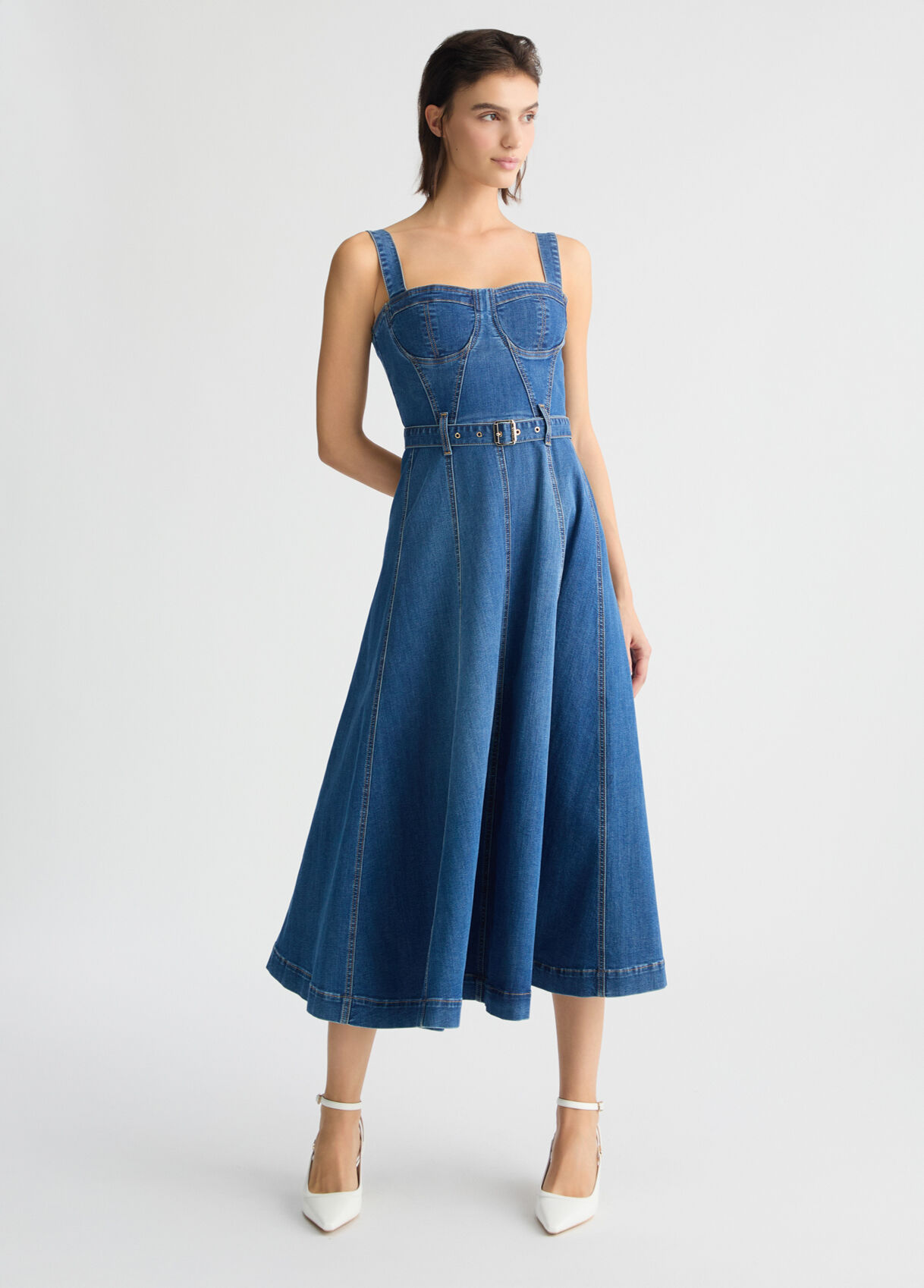 DRESS WOMAN WOVEN