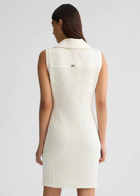 DRESS W. KNITTED