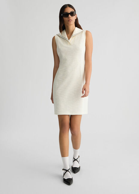 DRESS W. KNITTED