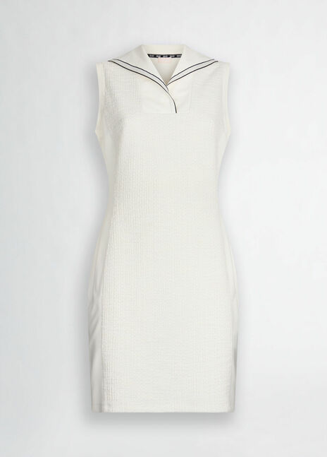 DRESS W. KNITTED