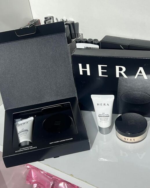 Hera powder suncream set