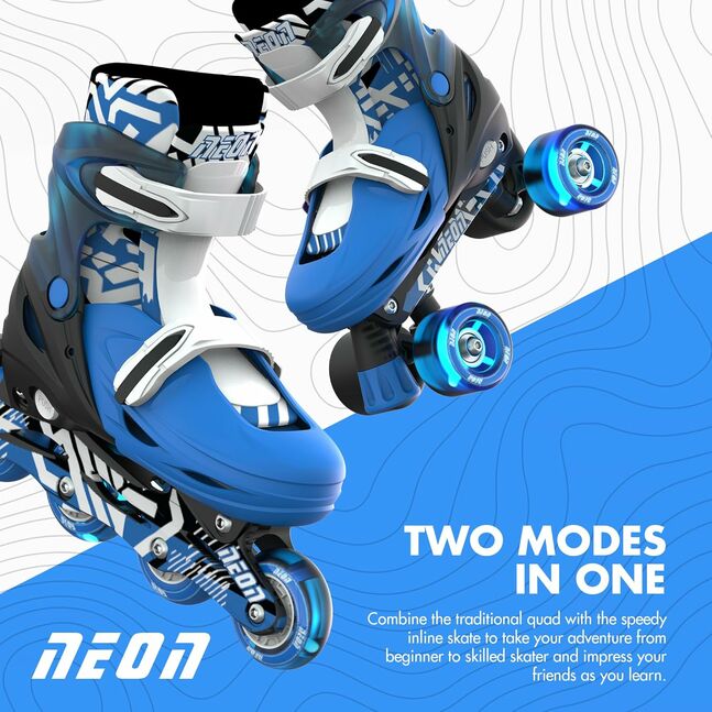 NC47B4 YVOLUTION Neon combo skates ( 34-37размер, Цэнхэр)