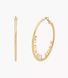  michael kors earrings- stainless steel