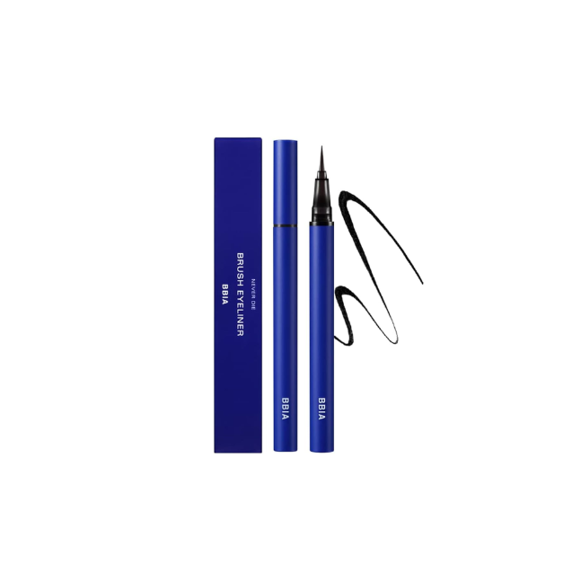 BBIA NEVER DIE BRUSH EYELINER 01 MATTE BLACK