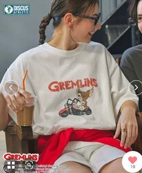 Gremlins t-shirt цэвэр даавуун материалтай