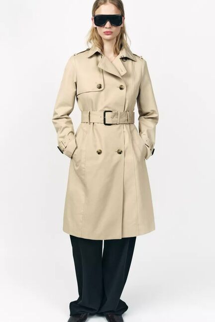 Zw collection trench coat 