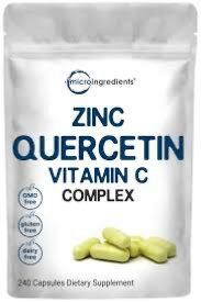 Zinc quercetin vitamin c complex