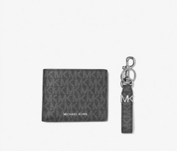 Michael kors wallet & key chain gift set