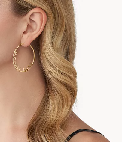 Michael kors earrings -stainless steel