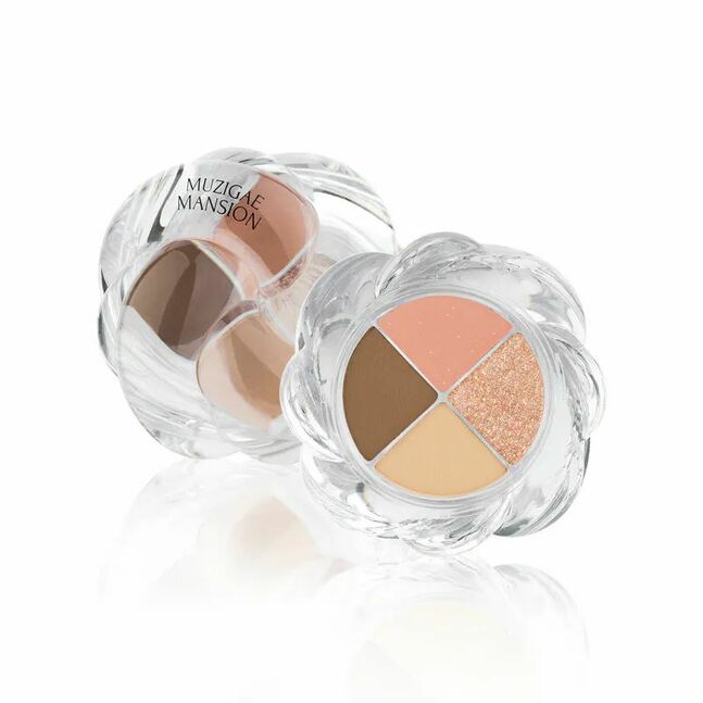 MUZIGAE Mansion Twist Pot Eye Palette No.02 rich coral