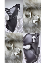 Ээмэг /silver piercing earrings/