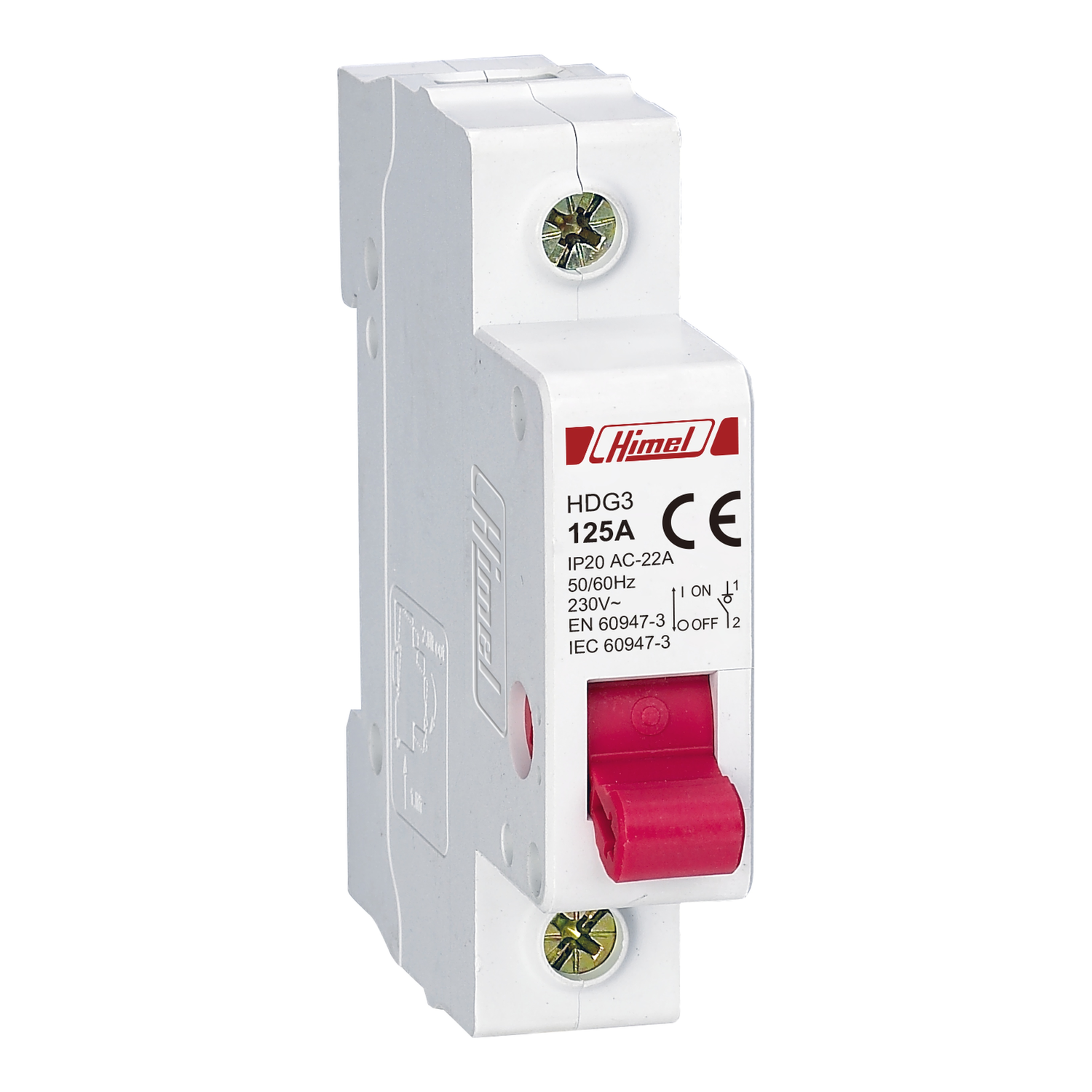 Switch disconnector HDG3 - 1P - 63 A