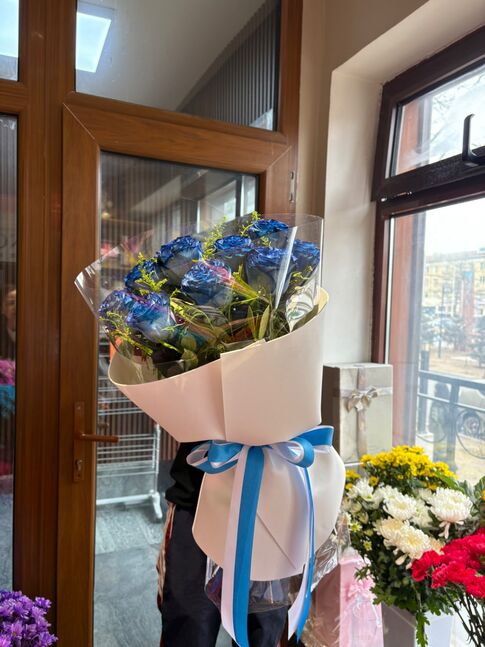 Blue rose 9 pcs🥀
