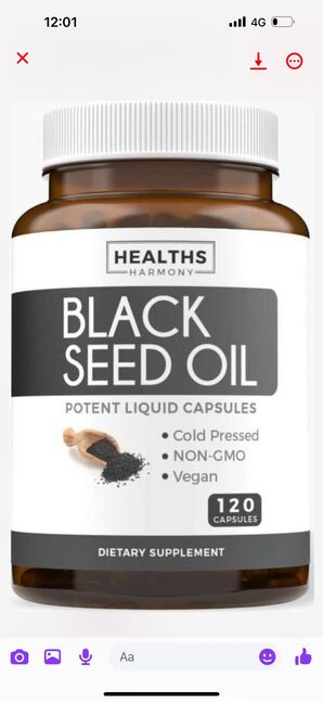 Black seed oil 