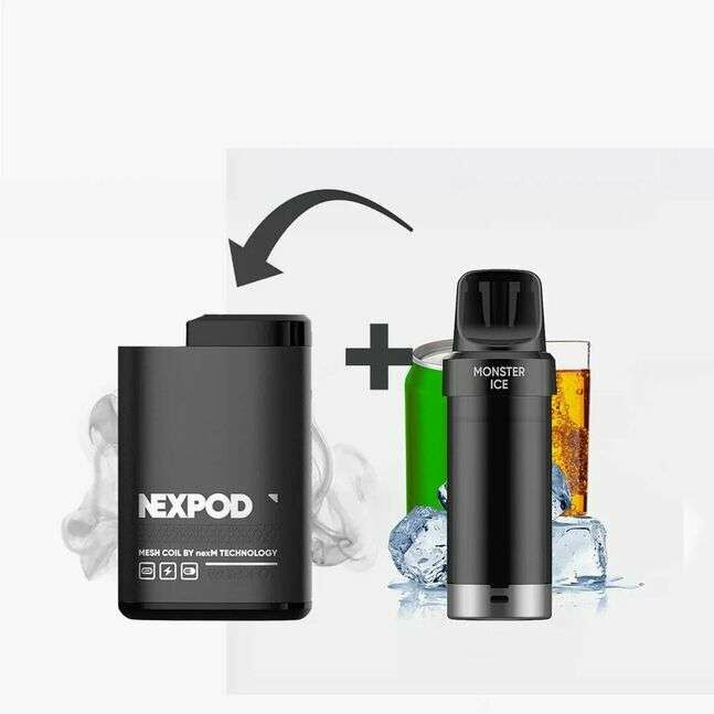 Nexpod device+pod monster ice