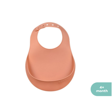 Beaba bib Шүлсэвч силикон улбар шар