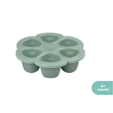 Beaba Хоолны сав силикон тасалгаат ногоон 150мл 