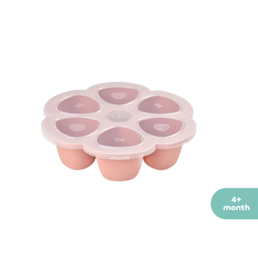 Beaba Хоолны сав силикон тасалгаат ягаан 150мл