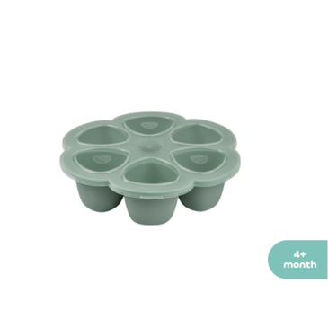 Beaba Хоолны сав силикон тасалгаат ногоон 90мл 