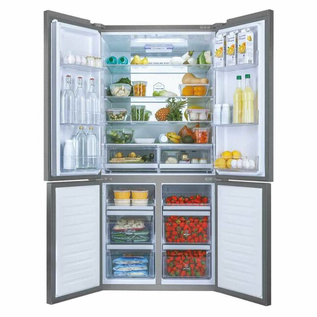Haier HTF-610DM7RU 596л Cross Door хөргөгч Саарал	