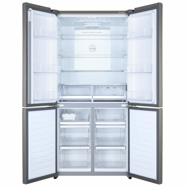 Haier HTF-610DM7RU 596л Cross Door хөргөгч Саарал	