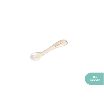 Beaba Spoon 2stage Силикон халбага ягаан +8сар