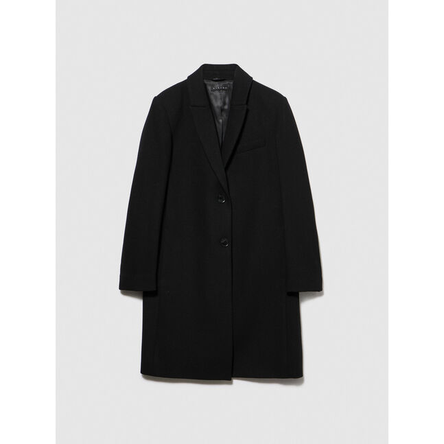 ［ゆう］Text SingleBreasted Coat Jackets & Coats | Single Breasted Long Line Coat | Wallis