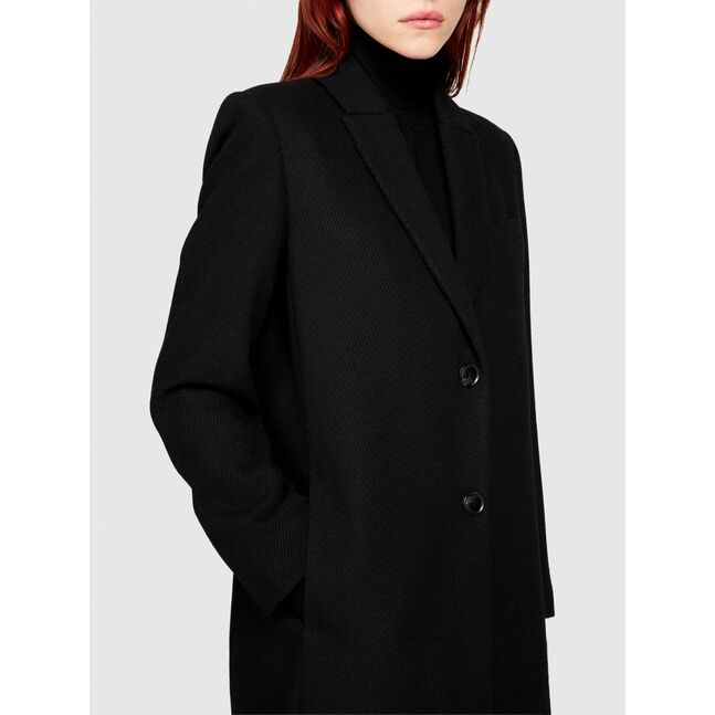 ［ゆう］Text SingleBreasted Coat Jackets & Coats | Single Breasted Long Line Coat | Wallis
