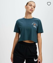 Nike Athletic Dept Crop Tee