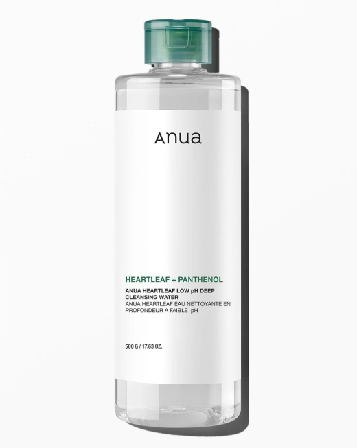 ANUA HEARTLEAF 87 LOW PH DEEP CLEANSING WATER