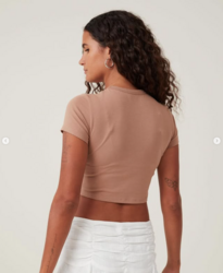 Cotton on Micro Crop Tee 