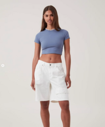 Cotton on Micro Crop Tee 