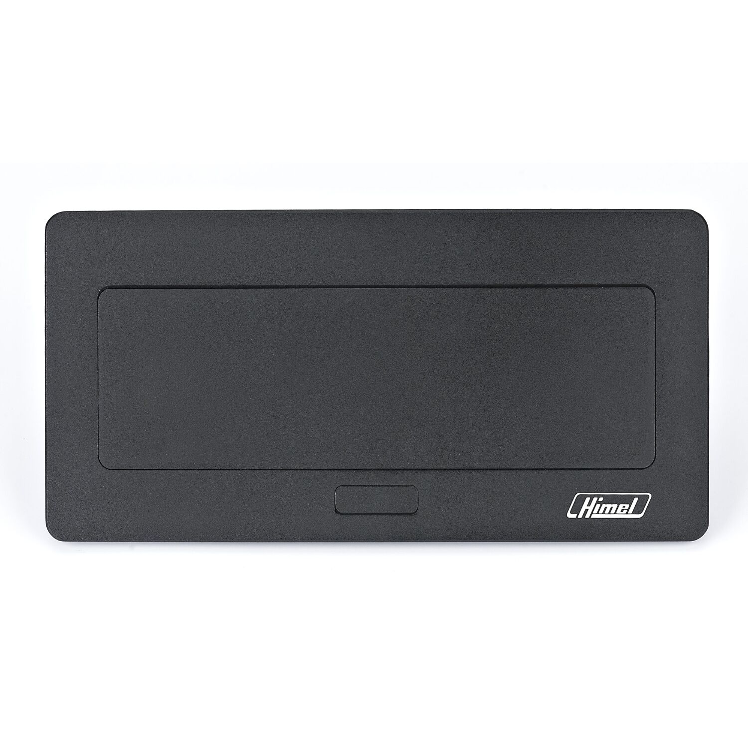 Floor socket box, Floor Series, pop-up, for table, ABS, 6 modules, black
