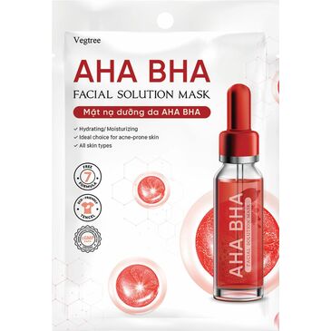 Aha Bha facial solution mask