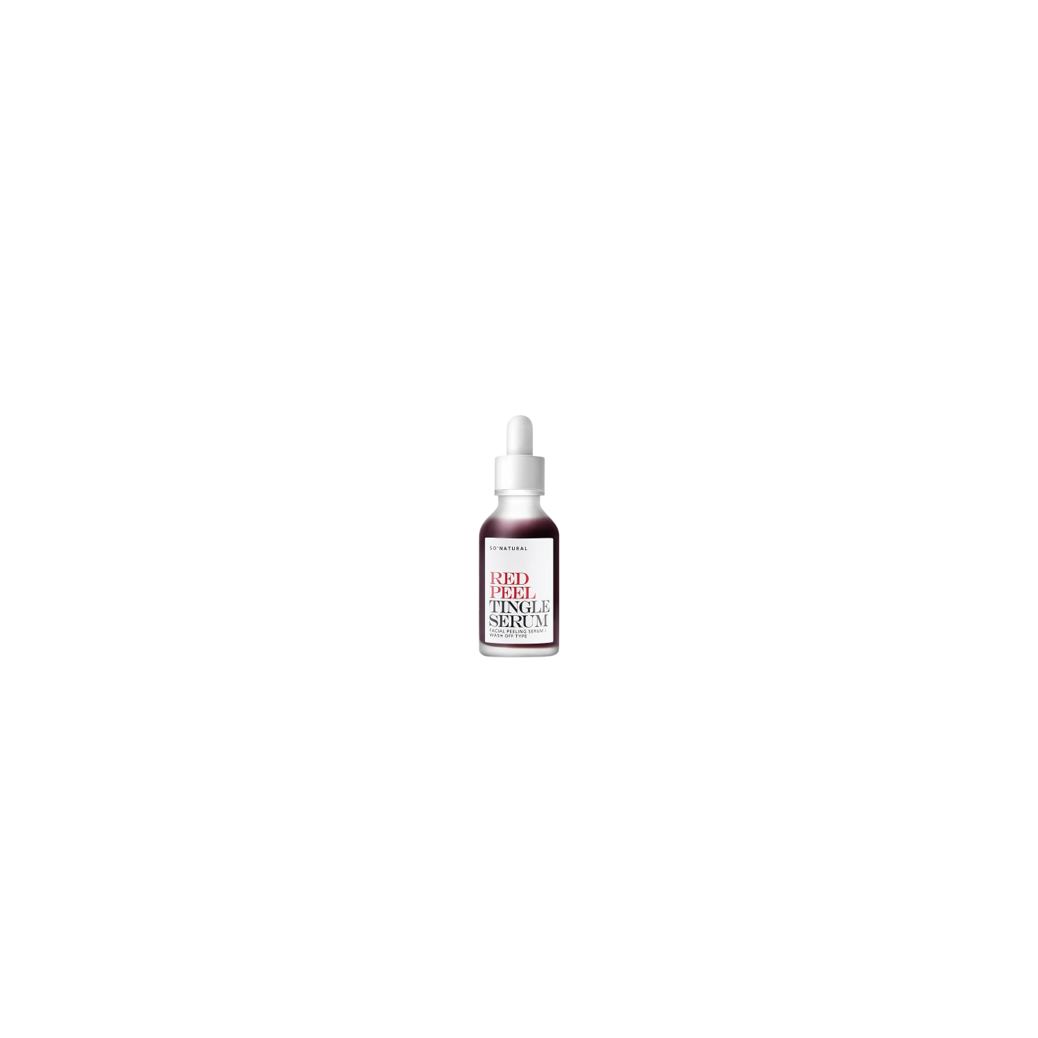 Red peel tingle serum