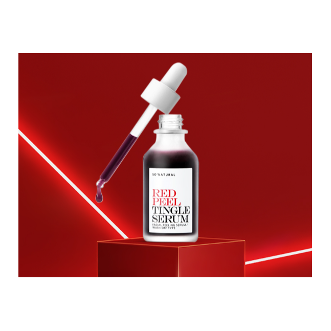 Red peel tingle serum