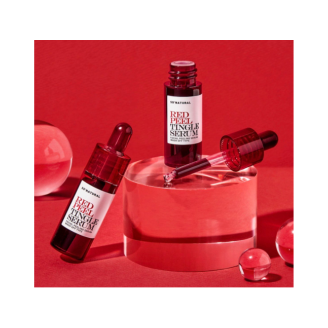 Red peel tingle serum