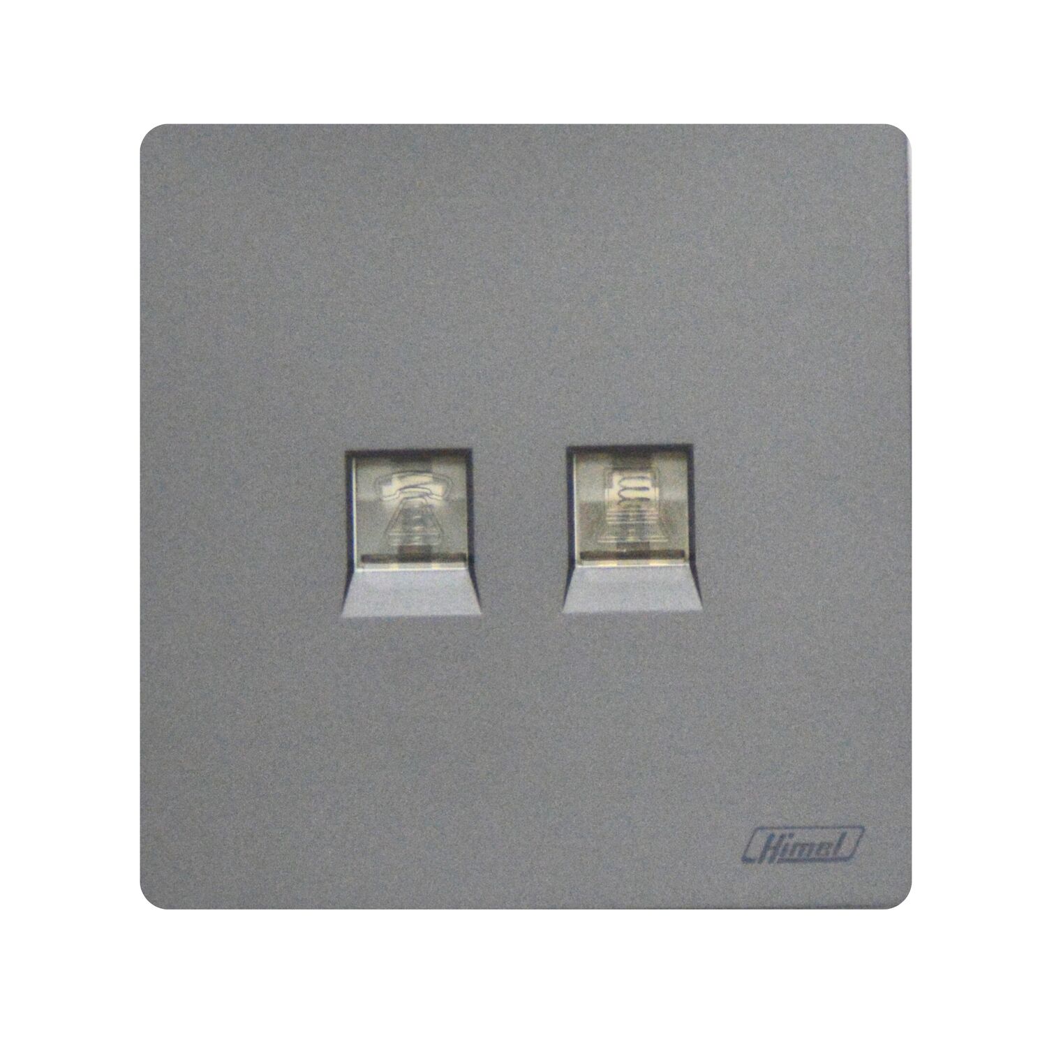 2 Gang Telephone & Cat 6 Data Socket