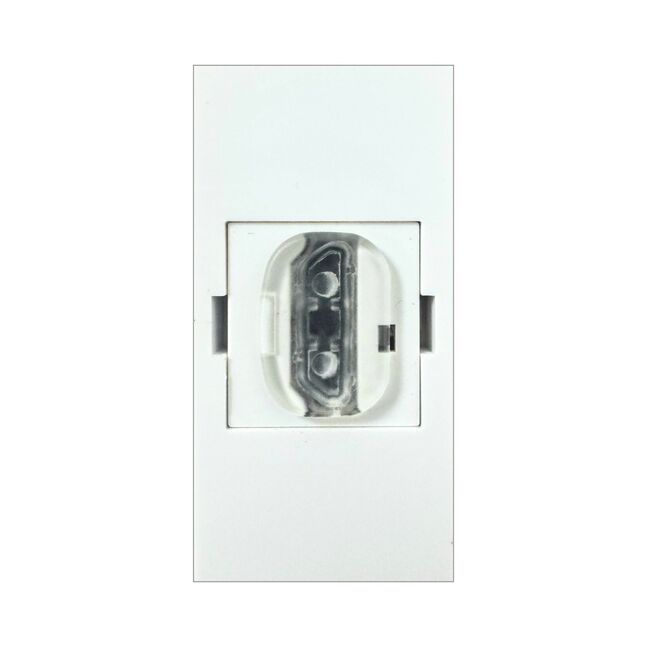 HDMI socket module, Floor Series, white