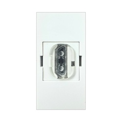 HDMI socket module, Floor Series, white