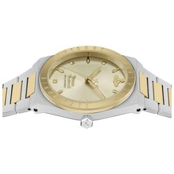 Vivienne westwood charterhouse champagne dial two tone stainless steel bracelet ladies watch vv244cpsg 