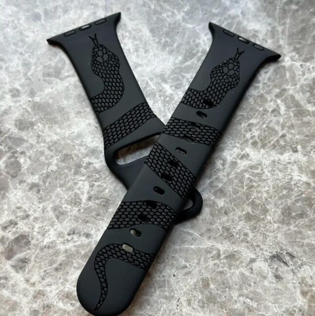 Mogoitoi goemsog oosor -snake black -42/44/45/49mm taarna