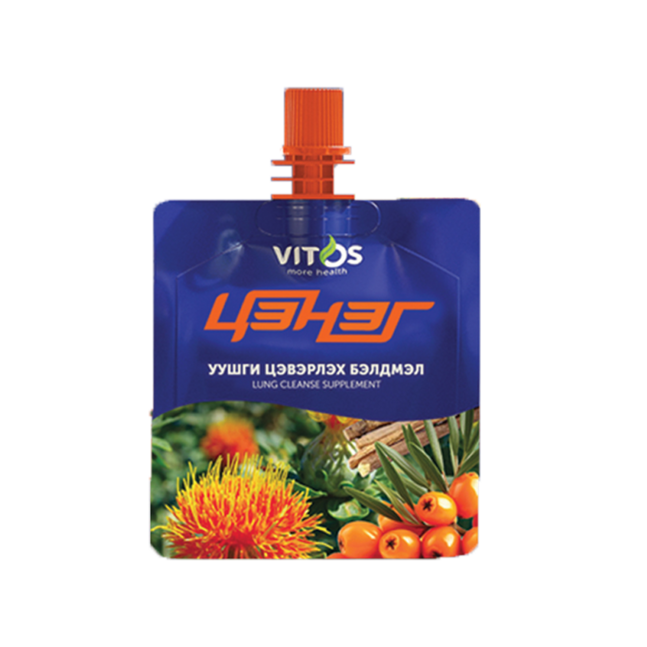 Vitos Цэнэг Уушги цэвэрлэх бэлдмэл №1