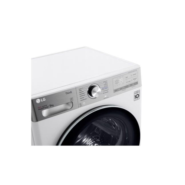 LG DC90V9V9E 9кг хатаагч, цагаан	